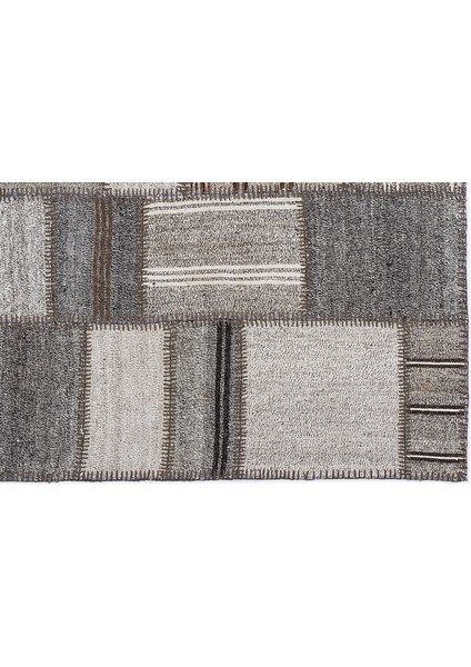 Teselya Bej Çizgili Etnik Modern Desenli Yün Hav Toz Vermez Leke Tutmayan Salon Yolluk Mutfak El Dokuma Halı indirimleri