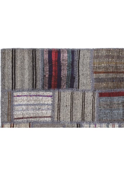 Teselya Bej Çizgili Etnik Modern Desenli Yün Hav Toz Vermez Leke Tutmayan Salon Yolluk Mutfak El Dokuma Halı fiyatları