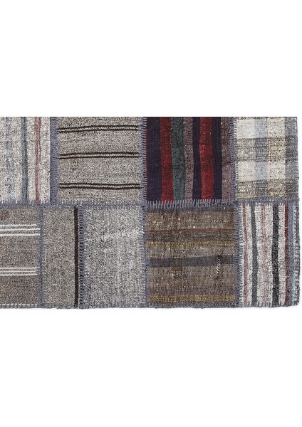 Teselya Bej Çizgili Etnik Modern Desenli Yün Hav Toz Vermez Leke Tutmayan Salon Yolluk Mutfak El Dokuma Halı indirimleri