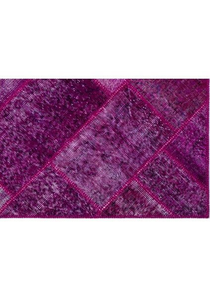 Iskece Pembe Eskitme Etnik Modern Desenli Yün Hav Toz Vermez Leke Tutmayan Salon Yolluk Mutfak El Dokuma Halı fırsatları