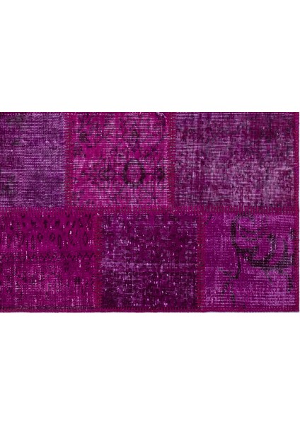 Iskece Pembe Eskitme Etnik Modern Desenli Yün Hav Toz Vermez Leke Tutmayan Salon Yolluk Mutfak El Dokuma Halı fırsatları
