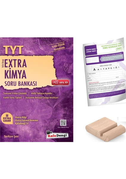 Kafadengi Tyt Extra Kimya Soru Bankası 2025-2026 + Telefon Tutucu + Tyt Deneme