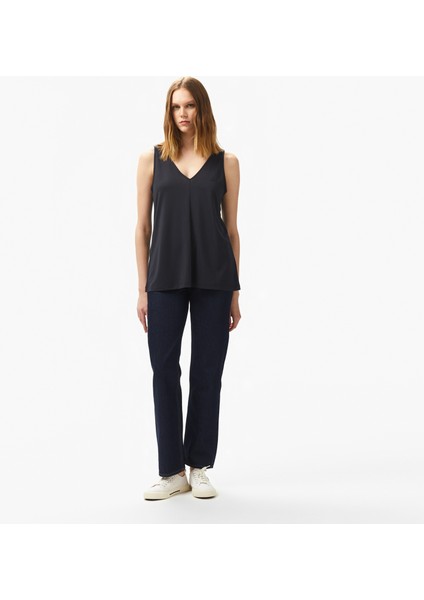 Kadın Siyah Regular Fit T-Shirt 55V702T.0TB modelleri