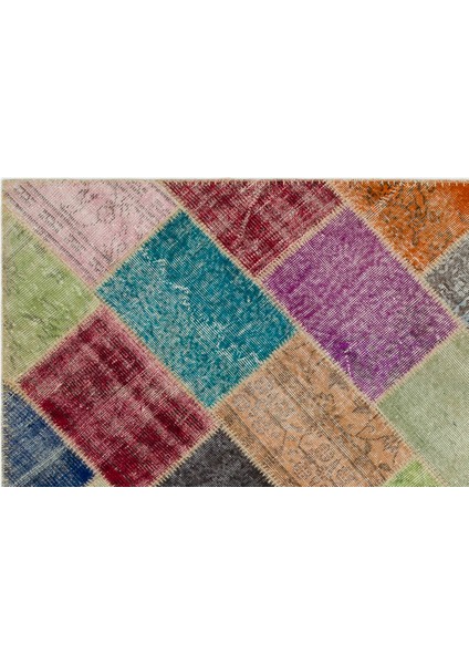 Iskece Bej Patchwork Etnik Modern Desenli Yün Hav Toz Vermez Leke Tutmayan Salon Yolluk Mutfak El Dokuma Halı fırsatları