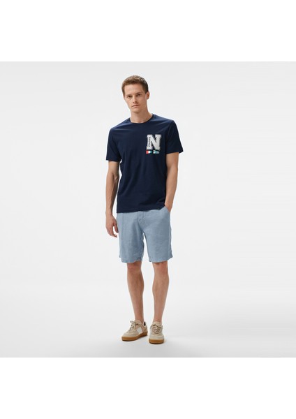 Erkek Lacivert Regular Fit T-Shirt V55312T.4NV modelleri
