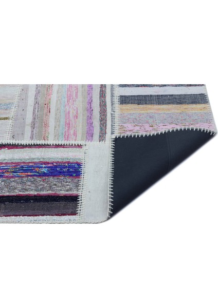 Teselya Bej Çizgili Etnik Modern Desenli Yün Hav Toz Vermez Leke Tutmayan Salon Yolluk Mutfak El Dokuma Halı indirimleri