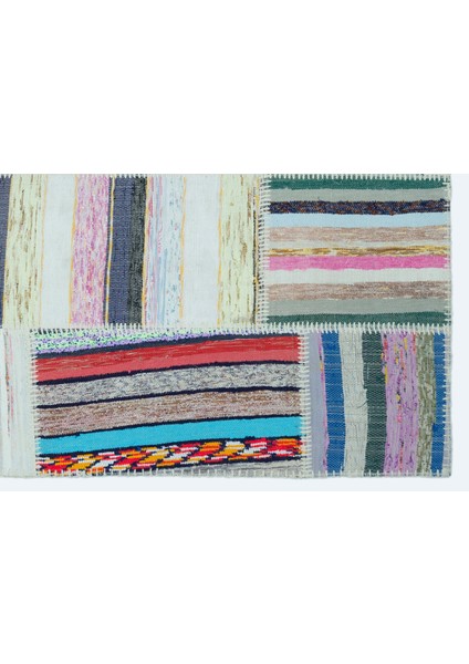 Teselya Bej Çizgili Etnik Modern Desenli Yün Hav Toz Vermez Leke Tutmayan Salon Yolluk Mutfak El Dokuma Halı modelleri