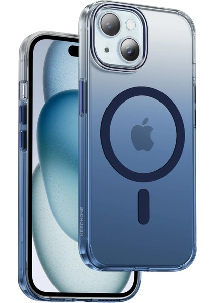 iPhone 15 Aurora Manyetik Şarj Uyumlu Kılıf