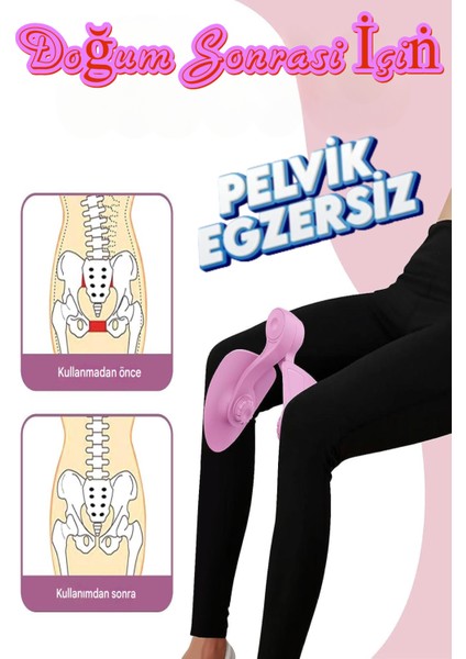 Ayarlanabilir Pelvik Iç Bacak Egzersiz Aleti Kegel Egzersiz Kalça Basen Egzersizi modelleri