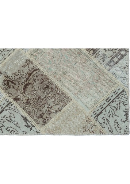 Iskece Bej Eskitme Etnik Modern Desenli Yün Hav Toz Vermez Leke Tutmayan Salon Yolluk Mutfak El Dokuma Halı fırsatları