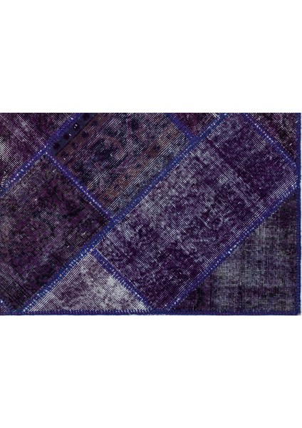 Iskece Mor Eskitme Etnik Modern Desenli Yün Hav Toz Vermez Leke Tutmayan Salon Yolluk Mutfak El Dokuma Halı fırsatları