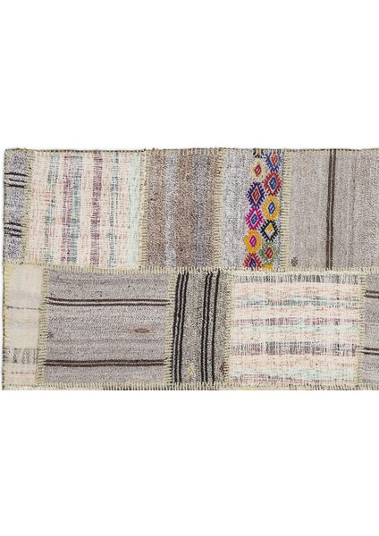 Teselya Bej Çizgili Etnik Modern Desenli Yün Hav Toz Vermez Leke Tutmayan Salon Yolluk Mutfak El Dokuma Halı fiyatları