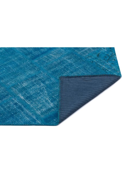 Iskece Mavi Eskitme Etnik Modern Desenli Yün Hav Toz Vermez Leke Tutmayan Salon Yolluk Mutfak El Dokuma Halı fiyatları