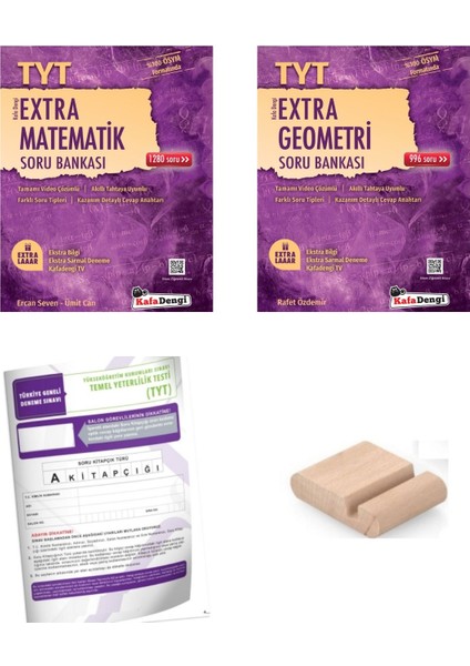 Kafadengi Tyt Extra Matematik Geometri Soru Bankası 2025-2026 + Telefon Tutucu + Tyt Deneme