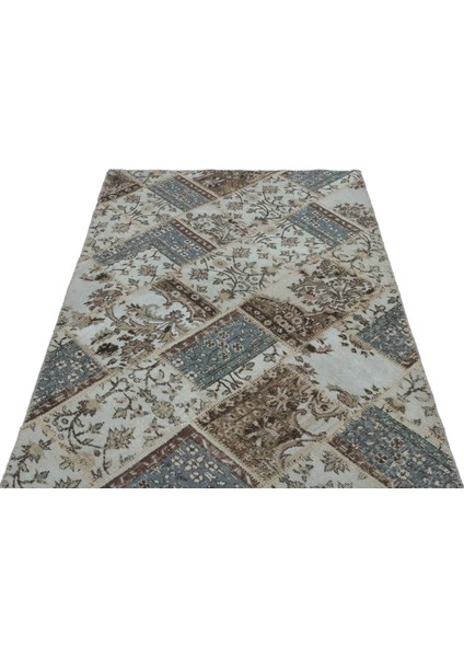 Iskece Bej Eskitme Etnik Modern Desenli Yün Hav Toz Vermez Leke Tutmayan Salon Yolluk Mutfak El Dokuma Halı modelleri