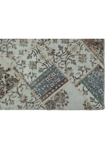 Iskece Bej Eskitme Etnik Modern Desenli Yün Hav Toz Vermez Leke Tutmayan Salon Yolluk Mutfak El Dokuma Halı fırsatları