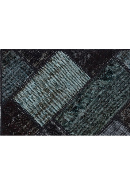 Iskece Siyah Eskitme Etnik Modern Desenli Yün Hav Toz Vermez Leke Tutmayan Salon Yolluk Mutfak El Dokuma Halı indirimleri