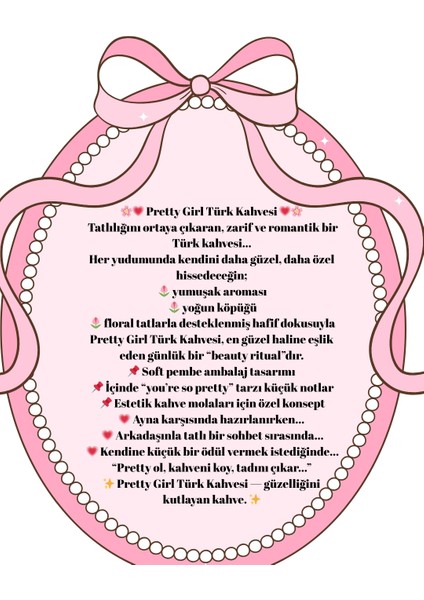 Pretty Girl Türk Kahvesi 2li fiyatları