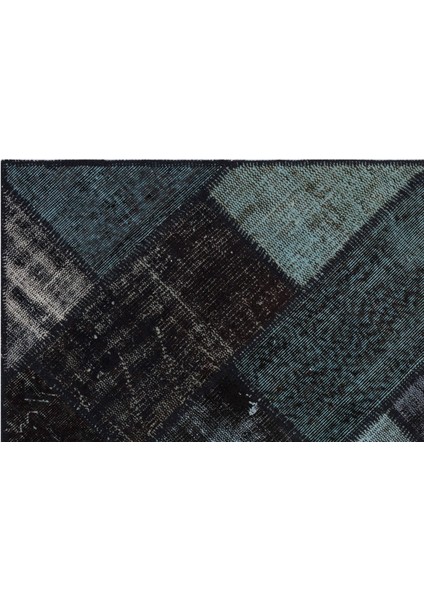 Iskece Siyah Eskitme Etnik Modern Desenli Yün Hav Toz Vermez Leke Tutmayan Salon Yolluk Mutfak El Dokuma Halı indirimleri