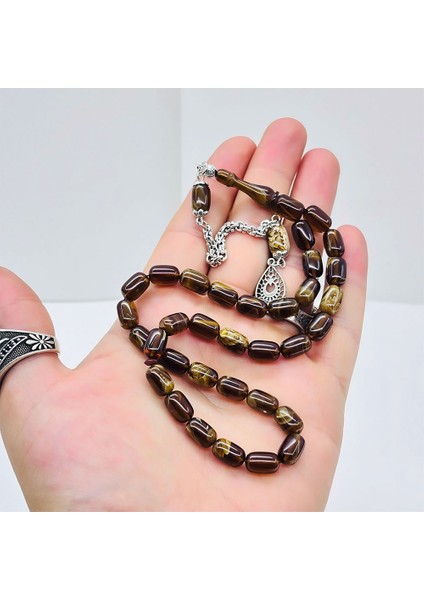 Kapsül Kesim Hareli Sıkma Ateş Kehribar Tesbih modelleri