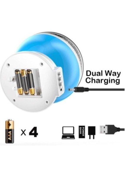 Renkli Yıldızlı Gökyüzü Projeksiyon Gece Lambası, Pembe, Huzur ve Renkli Atmosfer fırsatları