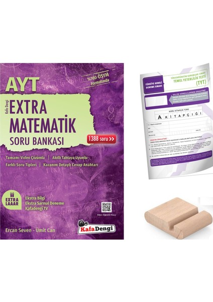 Kafadengi Ayt Extra Matematik Soru Bankası 2025-2026 + Telefon Tutucu + Tyt Deneme
