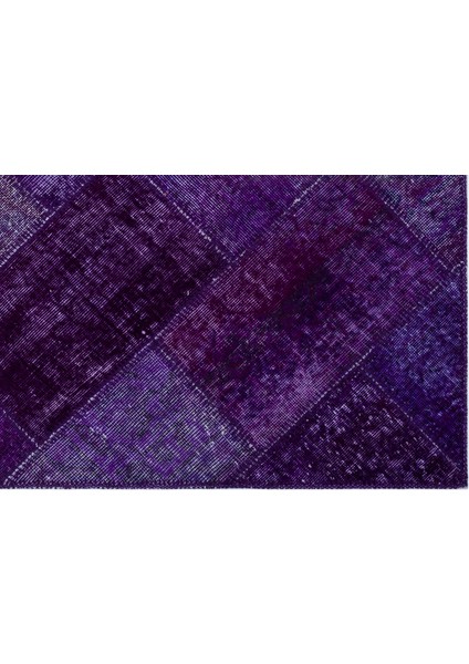 Iskece Mor Eskitme Etnik Modern Desenli Yün Hav Toz Vermez Leke Tutmayan Salon Yolluk Mutfak El Dokuma Halı fırsatları