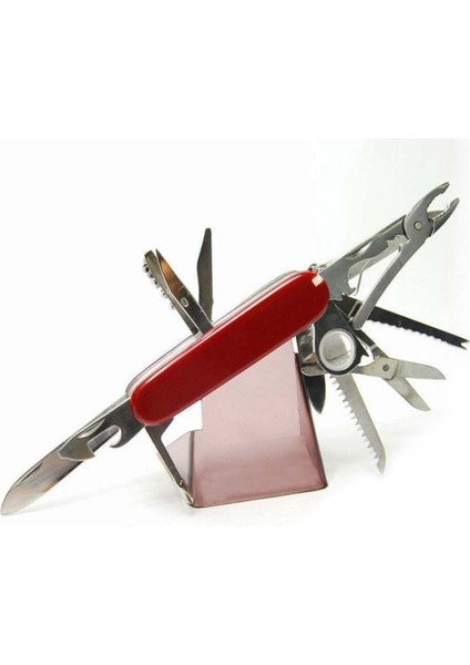30 fonksiyonlu Krom Paslanmaz Isviçre ÇAKISI (AISI 316) | Çok Amaçlı | Kamp & Günlük