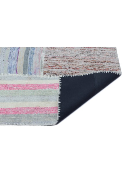 Teselya Bej Çizgili Etnik Modern Desenli Yün Hav Toz Vermez Leke Tutmayan Salon Yolluk Mutfak El Dokuma Halı fiyatları