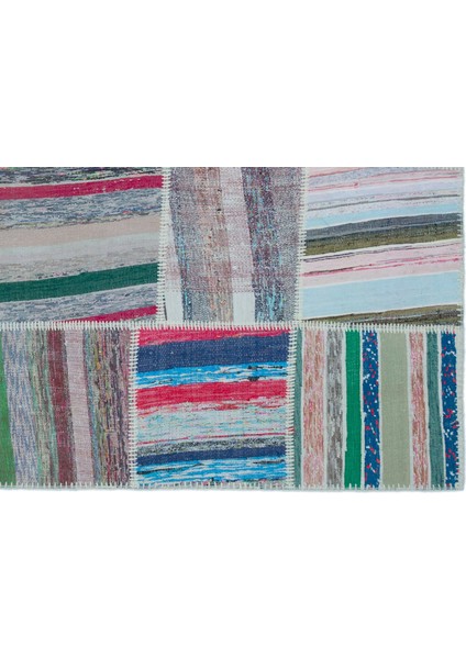 Teselya Bej Çizgili Etnik Modern Desenli Yün Hav Toz Vermez Leke Tutmayan Salon Yolluk Mutfak El Dokuma Halı modelleri