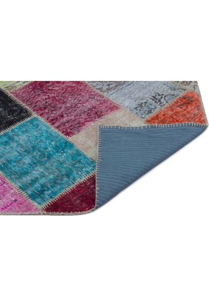 Iskece Bej Patchwork Etnik Modern Desenli Yün Hav Toz Vermez Leke Tutmayan Salon Yolluk Mutfak El Dokuma Halı fiyatları