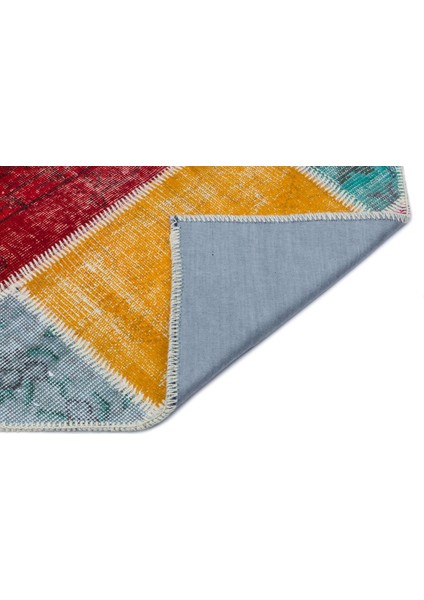 Iskece Bej Patchwork Etnik Modern Desenli Yün Hav Toz Vermez Leke Tutmayan Salon Yolluk Mutfak El Dokuma Halı fiyatları