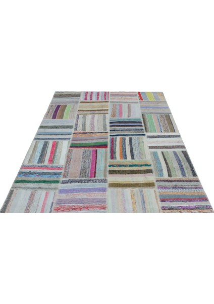 Teselya Bej Çizgili Etnik Modern Desenli Yün Hav Toz Vermez Leke Tutmayan Salon Yolluk Mutfak El Dokuma Halı fiyatları