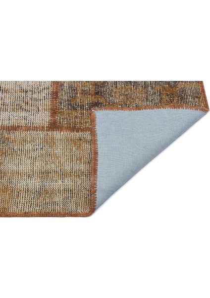 Iskece Kahverengi Eskitme Etnik Modern Desenli Yün Hav Toz Vermez Leke Tutmayan Salon Yolluk Mutfak El Dokuma Halı fiyatları