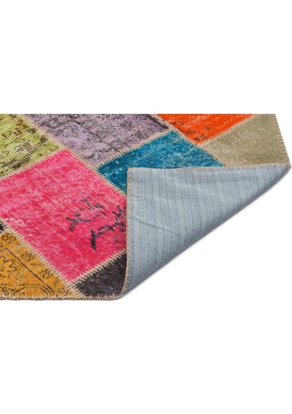 Iskece Bej Patchwork Etnik Modern Desenli Yün Hav Toz Vermez Leke Tutmayan Salon Yolluk Mutfak El Dokuma Halı fiyatları