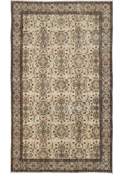 Atina Mavi Eskitme Yün Modern Desenli Yün Hav Toz Vermez Leke Tutmayan Salon Yolluk Mutfak El Dokuma Halı