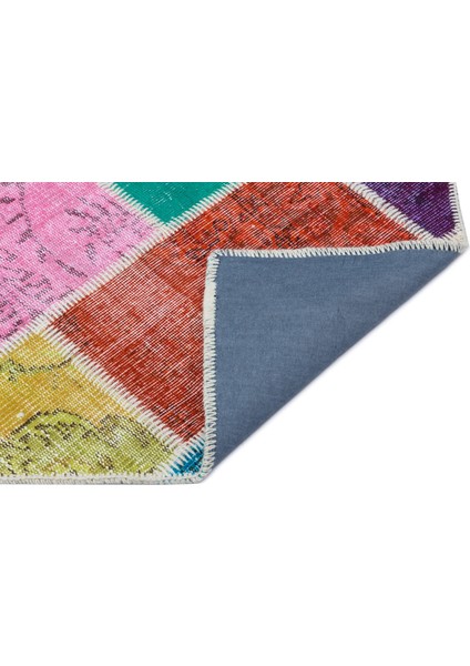 Iskece Bej Patchwork Etnik Modern Desenli Yün Hav Toz Vermez Leke Tutmayan Salon Yolluk Mutfak El Dokuma Halı fiyatları