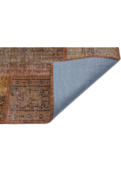 Iskece Kahverengi Eskitme Etnik Modern Desenli Yün Hav Toz Vermez Leke Tutmayan Salon Yolluk Mutfak El Dokuma Halı fiyatları