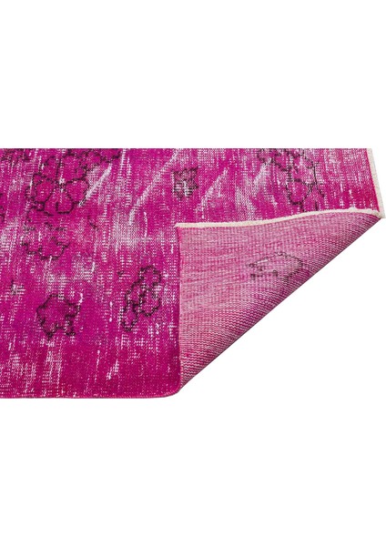 Pembe Eskitme Etnik Modern Desenli Yün Hav Toz Vermez Leke Tutmayan Salon Yolluk Mutfak El Dokuma Halı fiyatları