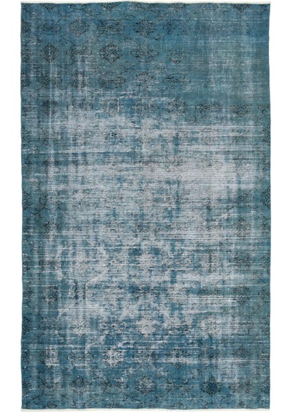 Atina Sarı Eskitme Yün Modern Desenli Yün Hav Toz Vermez Leke Tutmayan Salon Yolluk Mutfak El Dokuma Halı