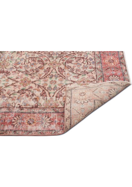 Atina Kırmızı Eskitme Yün Modern Desenli Yün Hav Toz Vermez Leke Tutmayan Salon Yolluk Mutfak El Dokuma Halı fiyatları