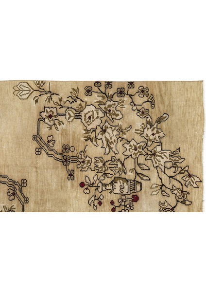 Teselya Bej Çizgili Yün Modern Desenli Yün Hav Toz Vermez Leke Tutmayan Salon Yolluk Mutfak El Dokuma Halı fiyatları