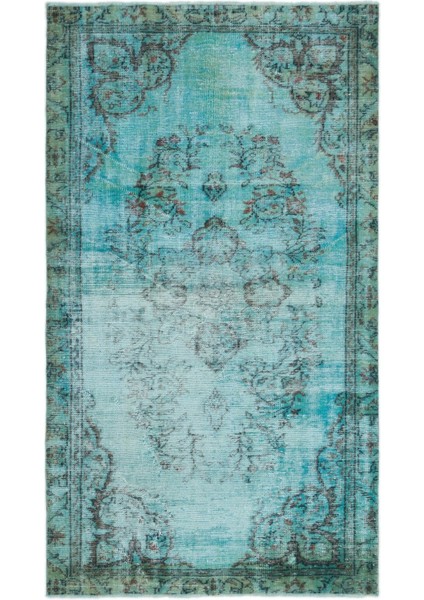 Atina Kahverengi Eskitme Yün Modern Desenli Yün Hav Toz Vermez Leke Tutmayan Salon Yolluk Mutfak El Dokuma Halı