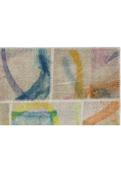 Iskece Krem Eskitme Etnik Modern Desenli Yün Hav Toz Vermez Leke Tutmayan Salon Yolluk Mutfak El Dokuma Halı modelleri