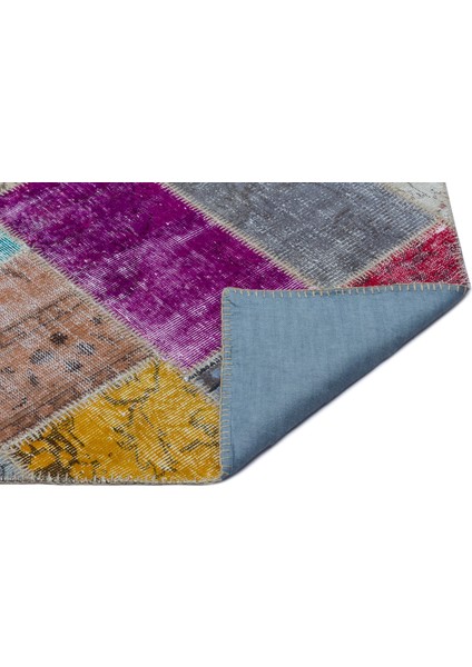 Iskece Bej Patchwork Etnik Modern Desenli Yün Hav Toz Vermez Leke Tutmayan Salon Yolluk Mutfak El Dokuma Halı fiyatları