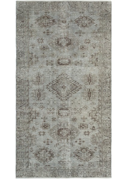 Girit Bej Çizgili Yün Modern Desenli Yün Hav Toz Vermez Leke Tutmayan Salon Yolluk Mutfak El Dokuma Halı