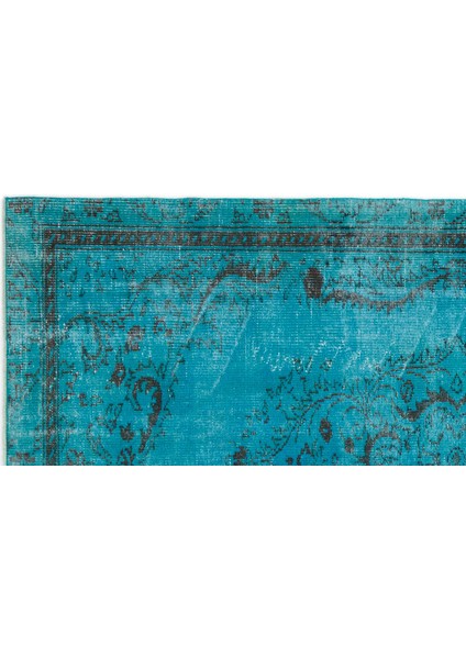 Atina Mavi Eskitme Yün Modern Desenli Yün Hav Toz Vermez Leke Tutmayan Salon Yolluk Mutfak El Dokuma Halı modelleri