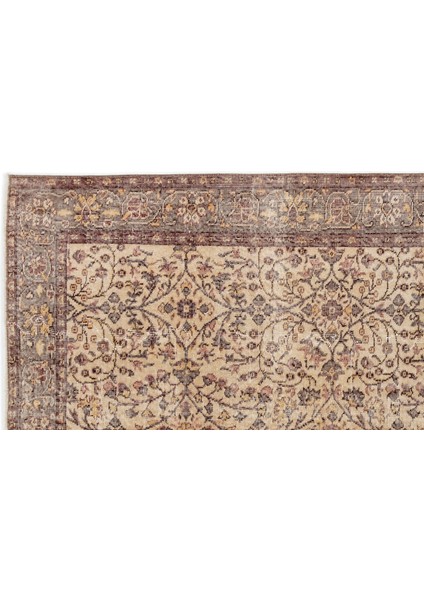 Atina Kahverengi Eskitme Yün Modern Desenli Yün Hav Toz Vermez Leke Tutmayan Salon Yolluk Mutfak El Dokuma Halı modelleri