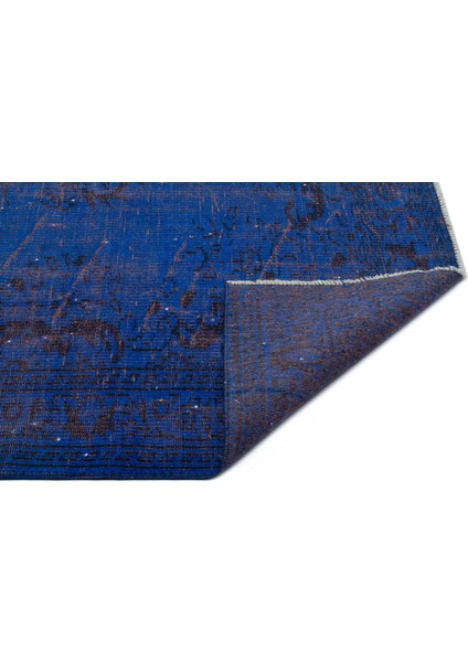 Atina Turkuaz Eskitme Yün Modern Desenli Yün Hav Toz Vermez Leke Tutmayan Salon Yolluk Mutfak El Dokuma Halı indirimleri