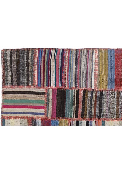 Teselya Bej Çizgili Etnik Modern Desenli Yün Hav Toz Vermez Leke Tutmayan Salon Yolluk Mutfak El Dokuma Halı fiyatları